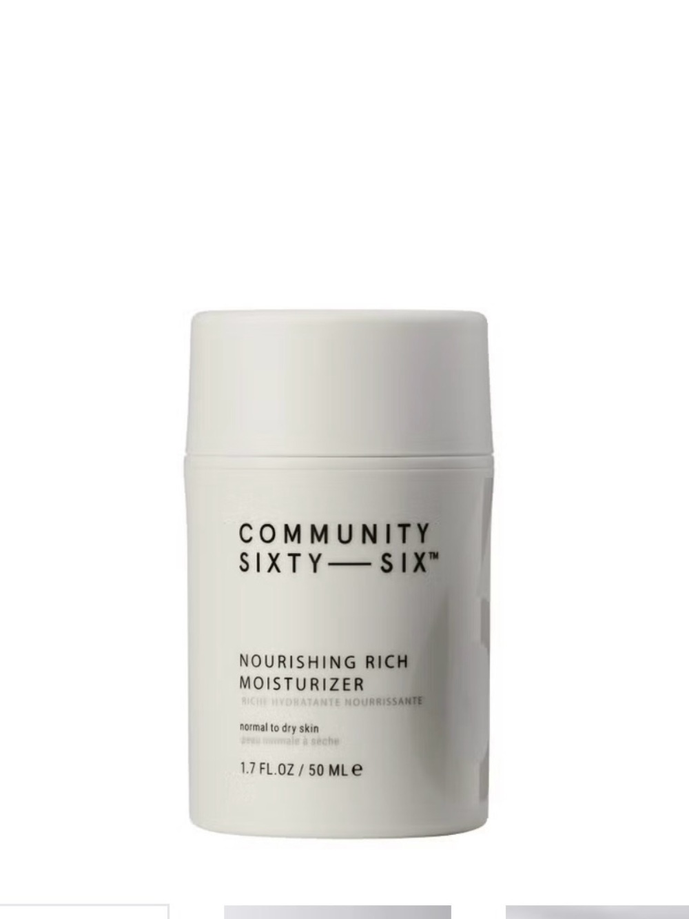 Community Sixty Six Nourishing Rich Moisturizer - Cream